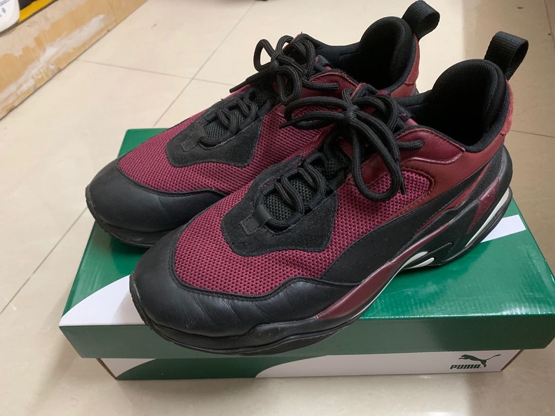 Puma thunder maroon on sale