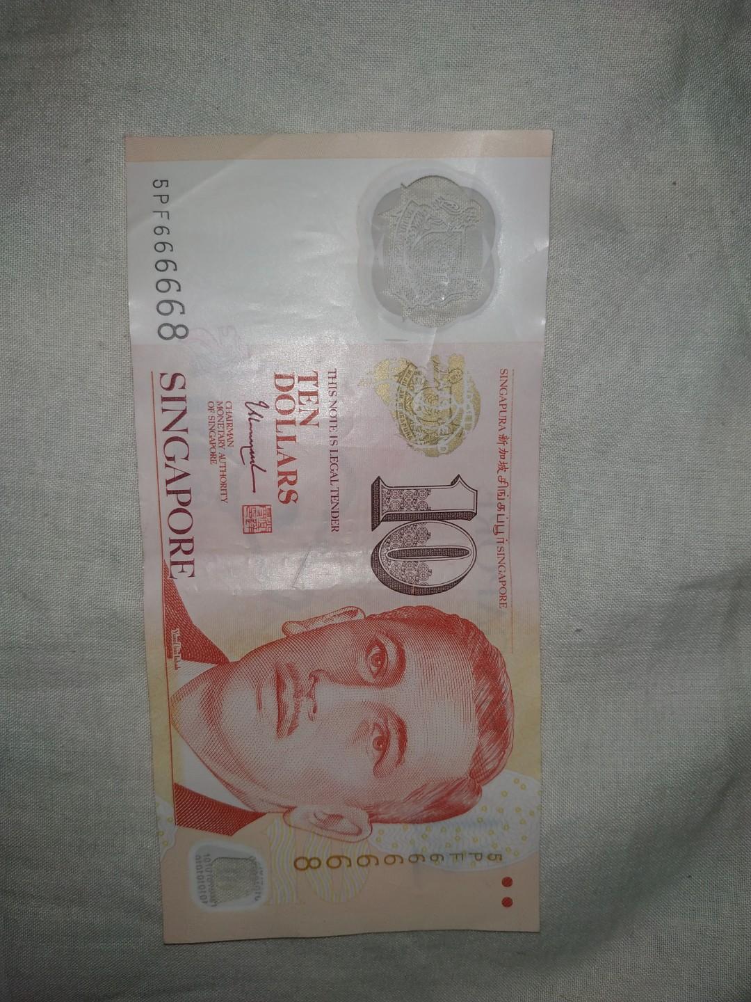 Rare 10 sgd code number, Hobbies & Toys, Memorabilia & Collectibles ...