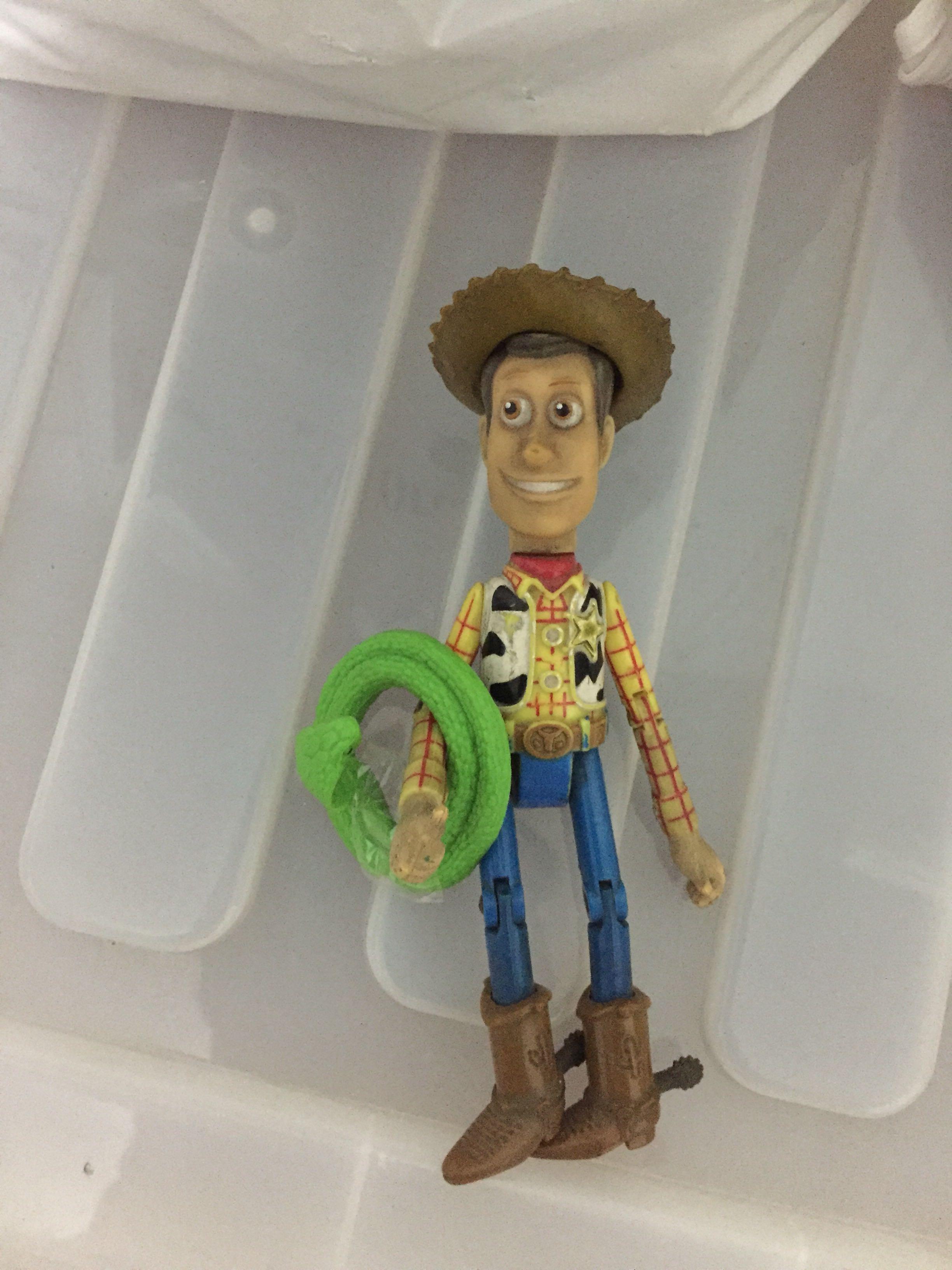 Rare Toy Story Kicking Woody, Hobbies & Toys, Toys & Games on Carousell