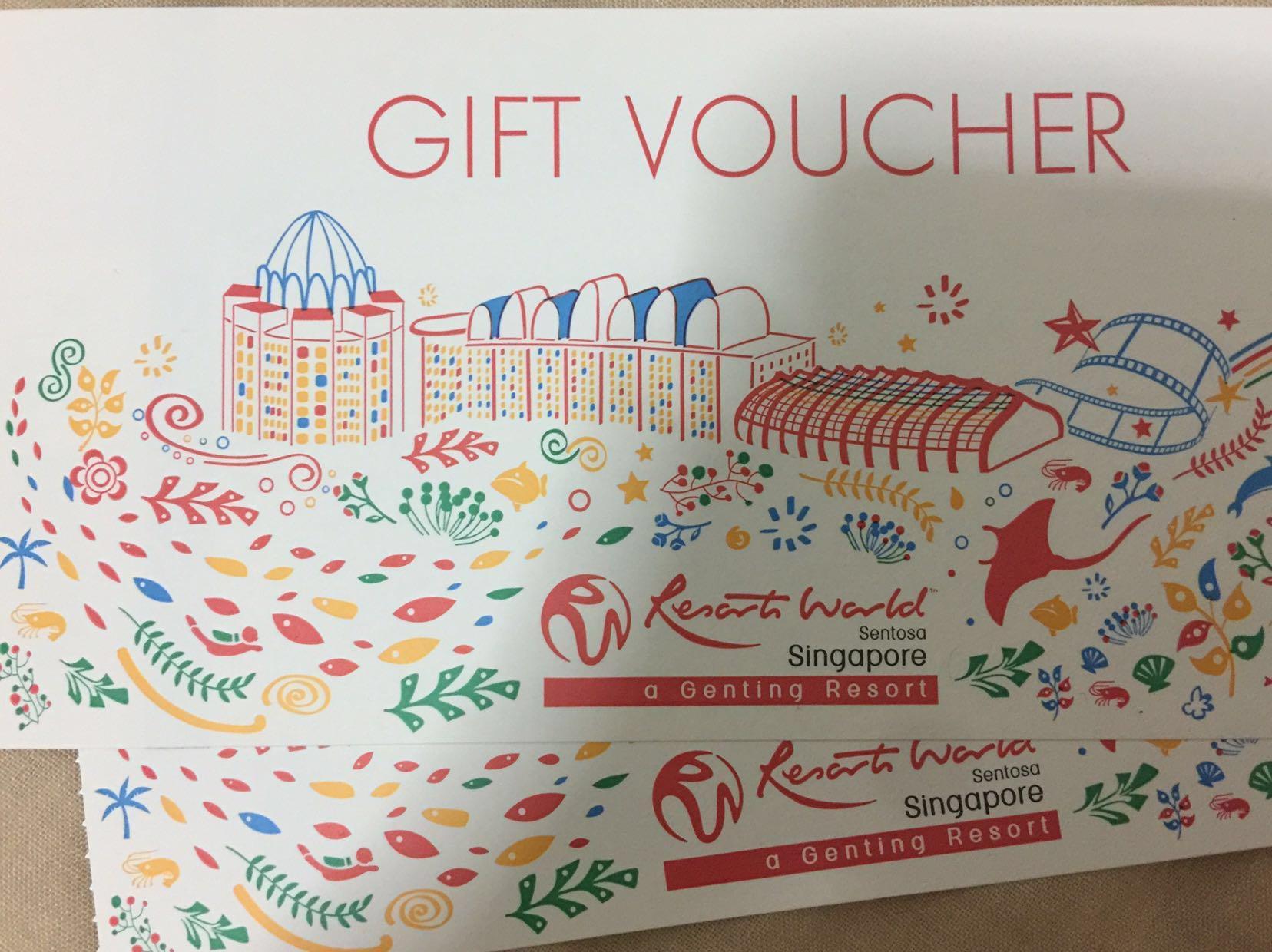 Resorts World Sentosa Rws Gift Voucher Tickets Vouchers Vouchers On Carousell Resorts World Sentosa Rws Gift Voucher Tickets Vouchers Vouchers On Carousell