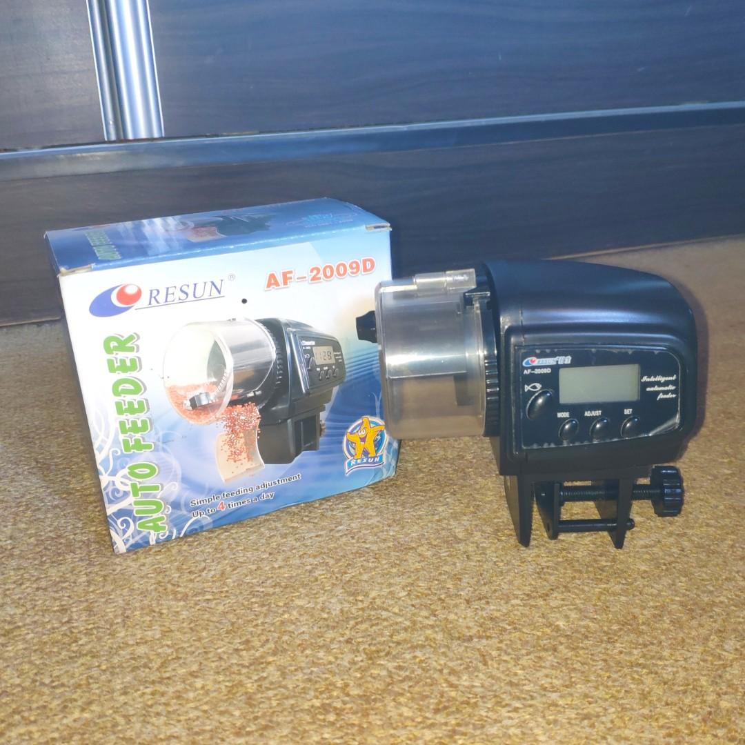 Resun Digital Automatic Fish Food Feeder For Aquarium Af 2009d