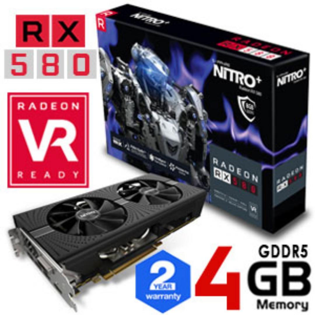 Rx 580 sapphire nitro+ 4gb new arrivals
