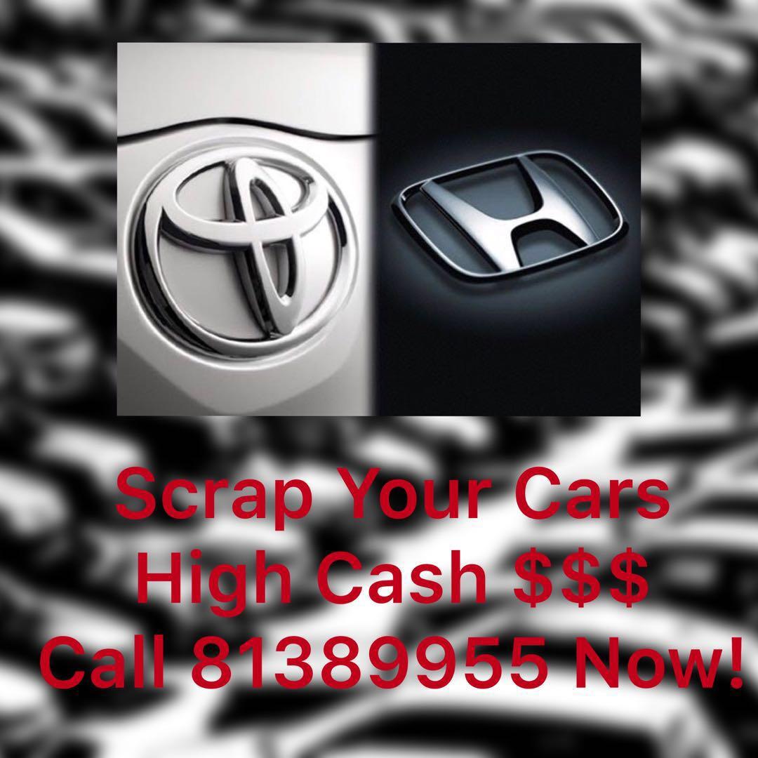 Scrap Your Cars For High Value Cars Other Vehicles On Carousell