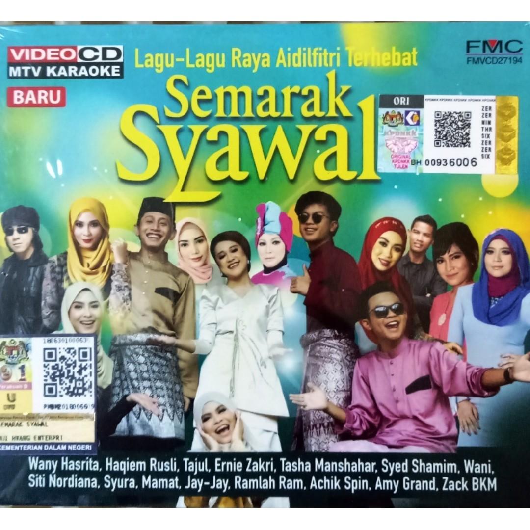 Semarak Syawal Lagu Raya Aidilfitri Terhebat Vcd Mtv Karaoke Wany Hasrita Haqiem Rusli Music Media Cd S Dvd S Other Media On Carousell