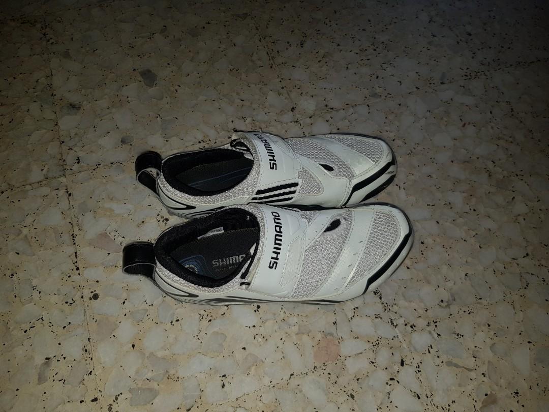 shimano tr32 triathlon cycling shoes