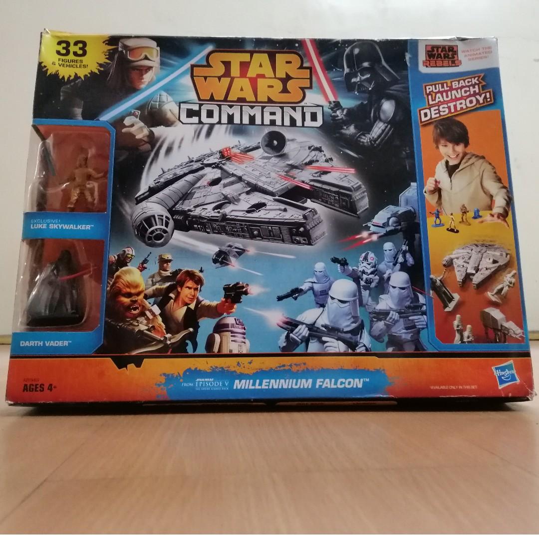 Star wars command millennium falcon set online