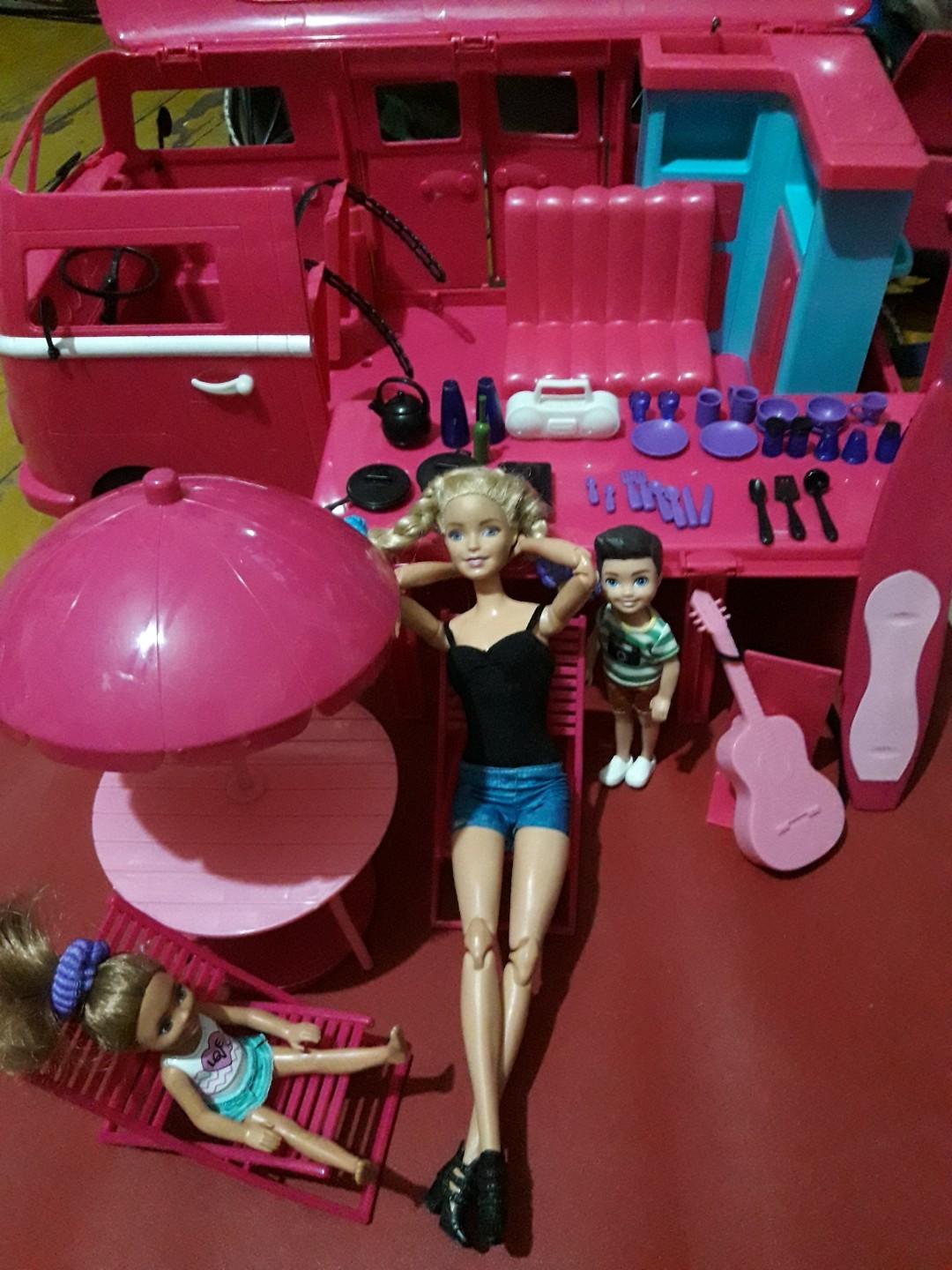 steffi barbie camper