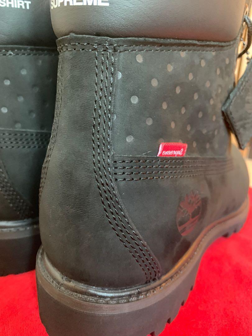 Supreme hot sale cdg timbs
