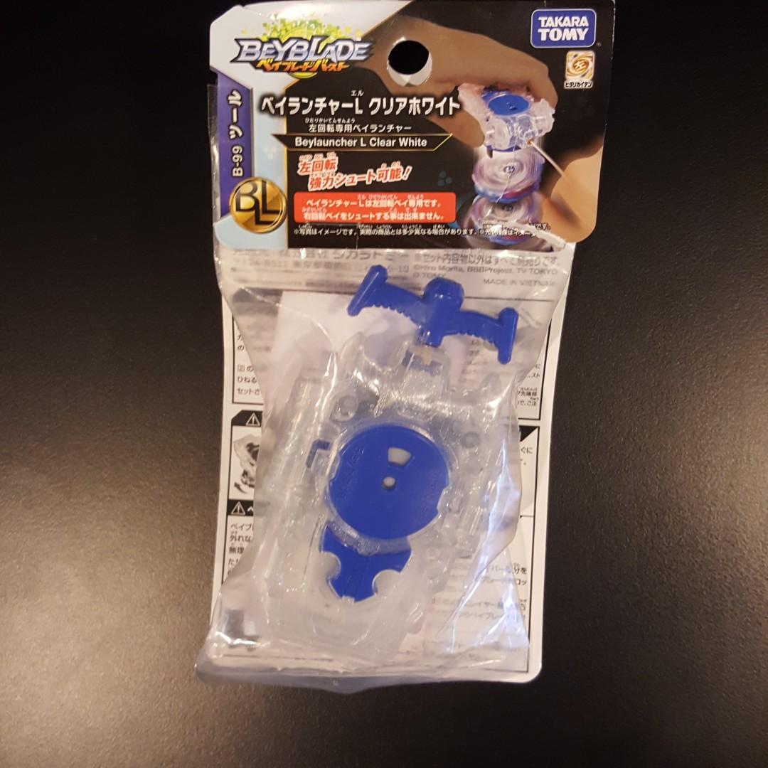 Tv Movie Character Toys Takara Tomy Beyblade Burst B 99 Beylauncher Launcher Left Rotation Clear White Dpskhanapara