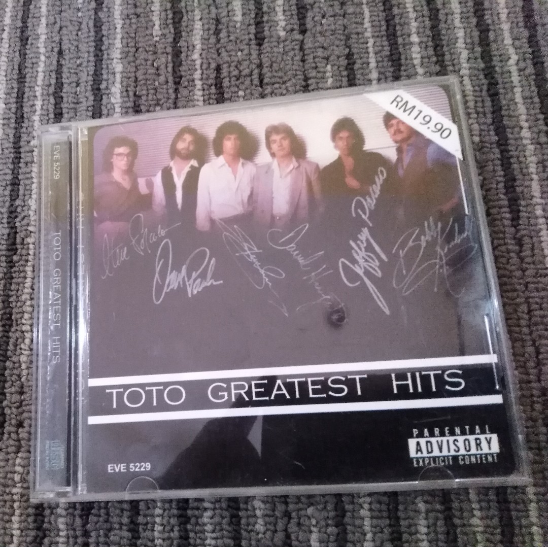 Toto Greatest Hits Cdr Music Media Cd S Dvd S Other Media On Carousell