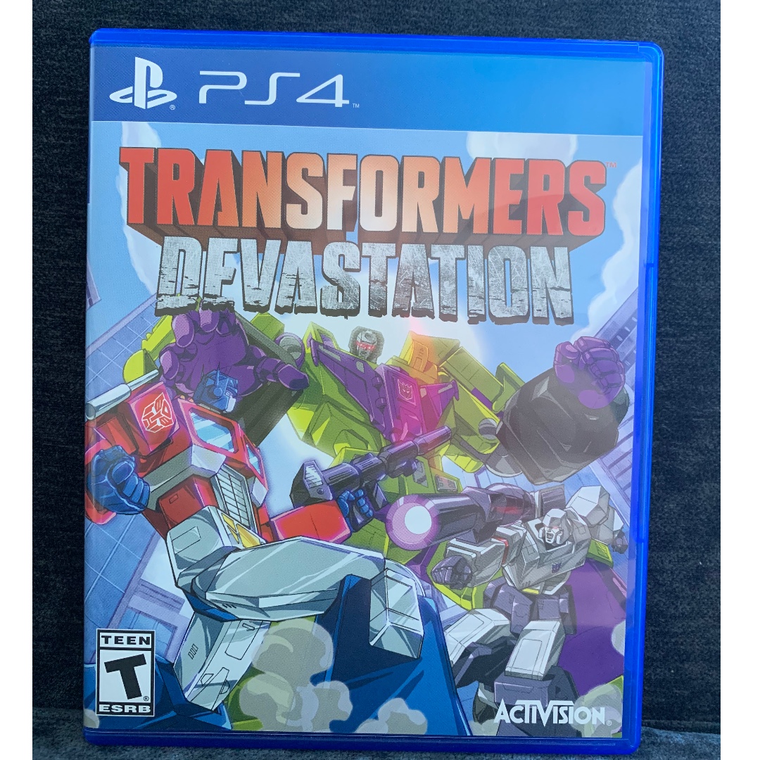 Transformers Devastation PS4, Video Gaming, Video Games, PlayStation on