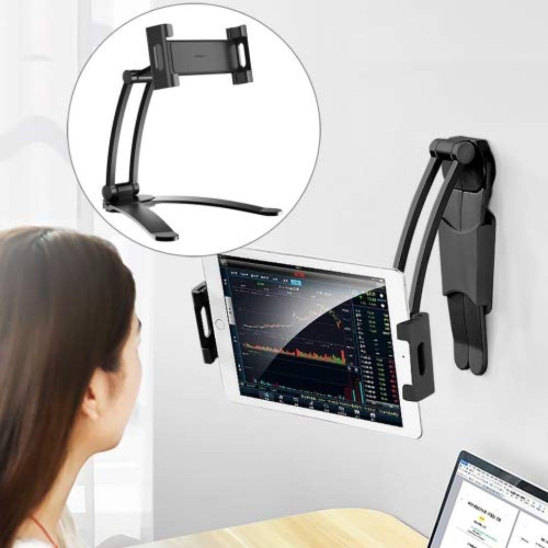 Wall Mount Desktop Holder Stand For Cell Phone Tablet Pc