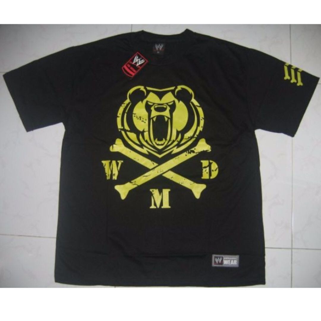 WWE Big Show Crossbones TShirt WWF WEW ECW TNA UFC MMC, Men's Fashion