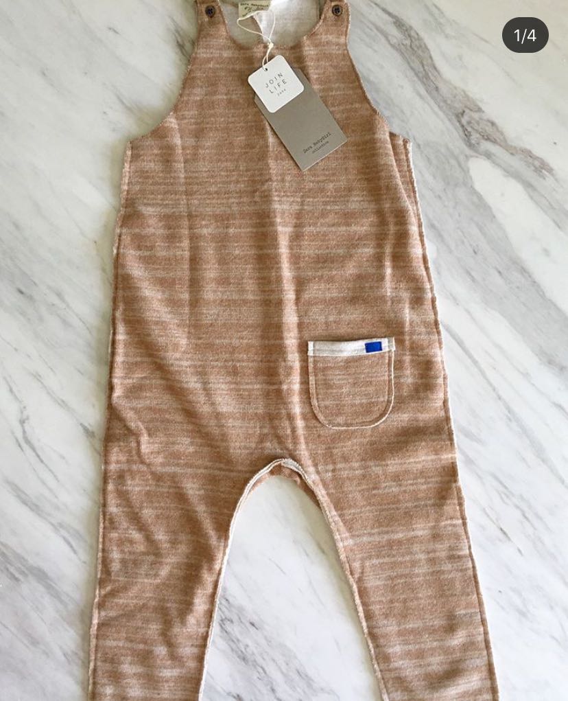 Zara Knit Jumpsuit 3-4 years Unisex 