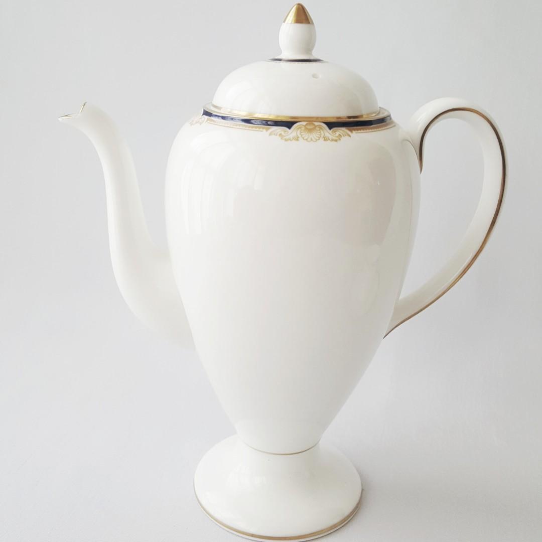 1980s Wedgwood Cavendish Coffee Set, Vintage China, Made in England