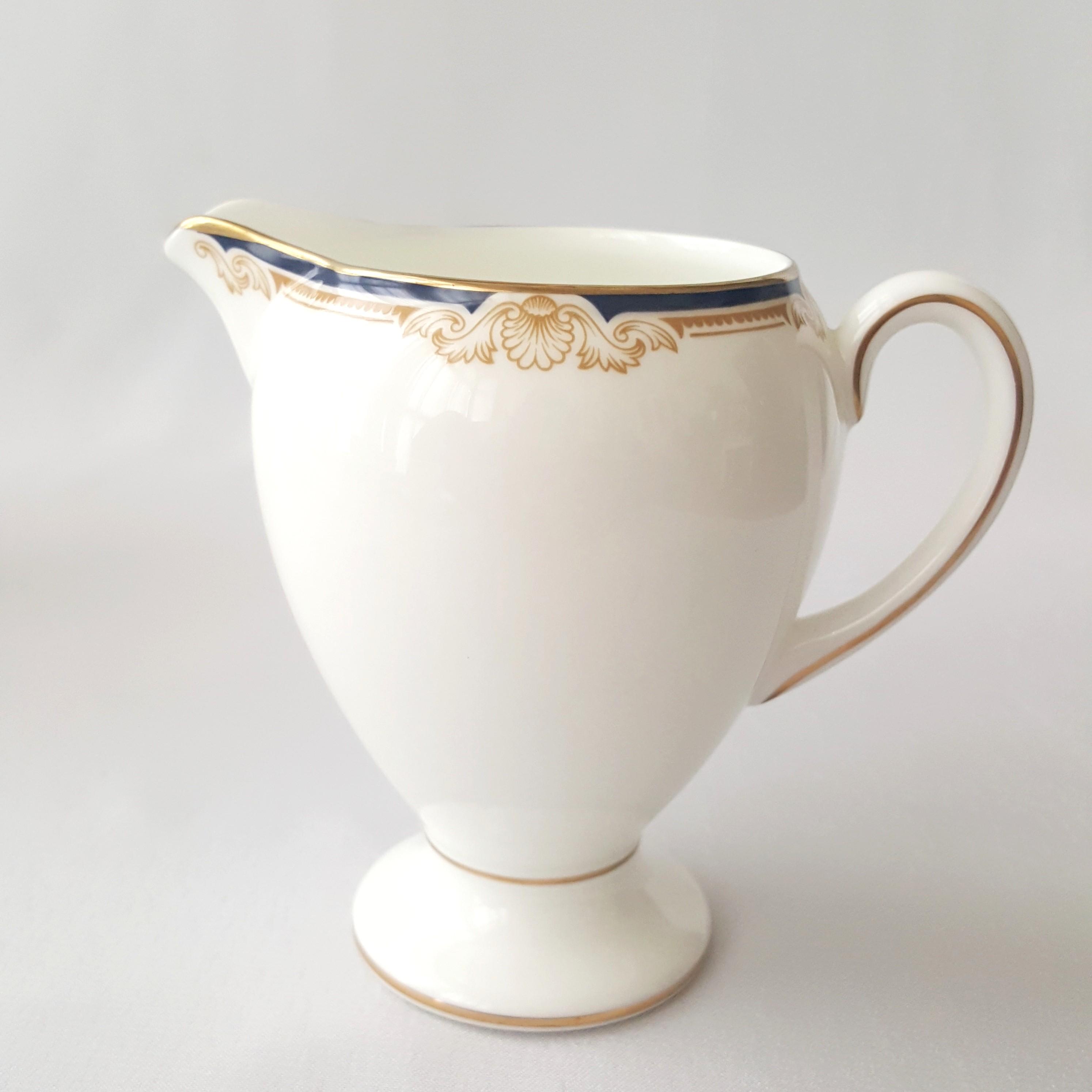 1980s Wedgwood Cavendish Coffee Set, Vintage China, Made in England