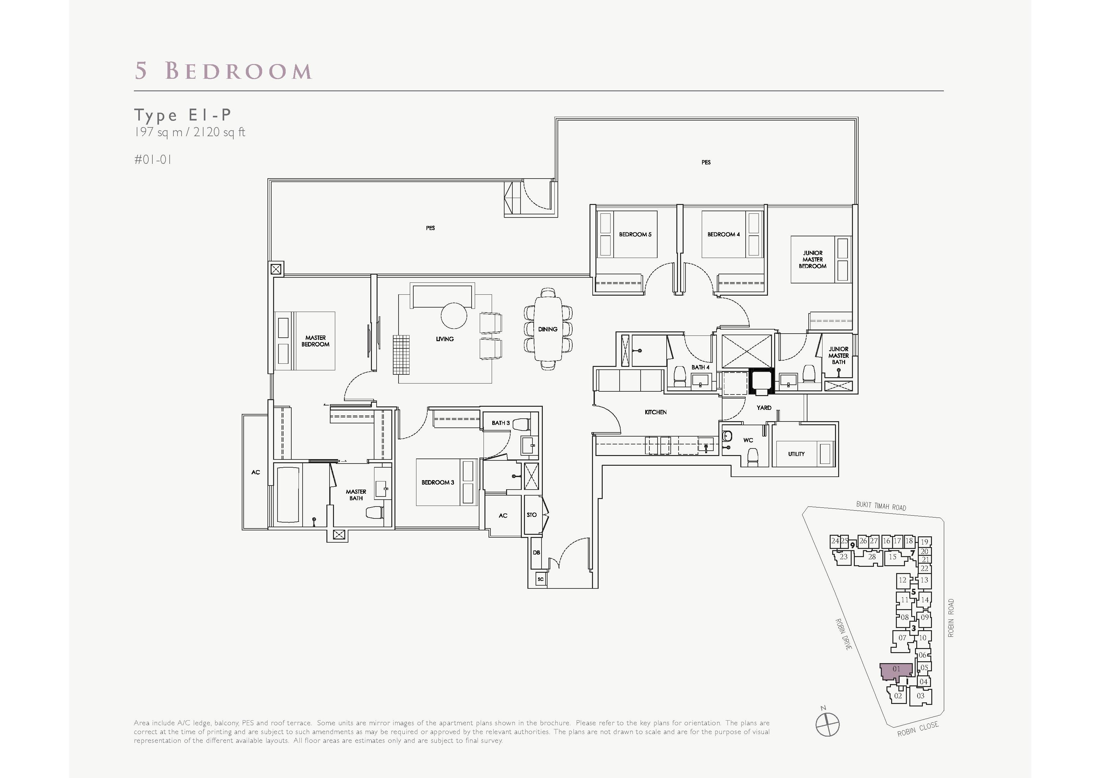 5-Bedroom 63225676187009111