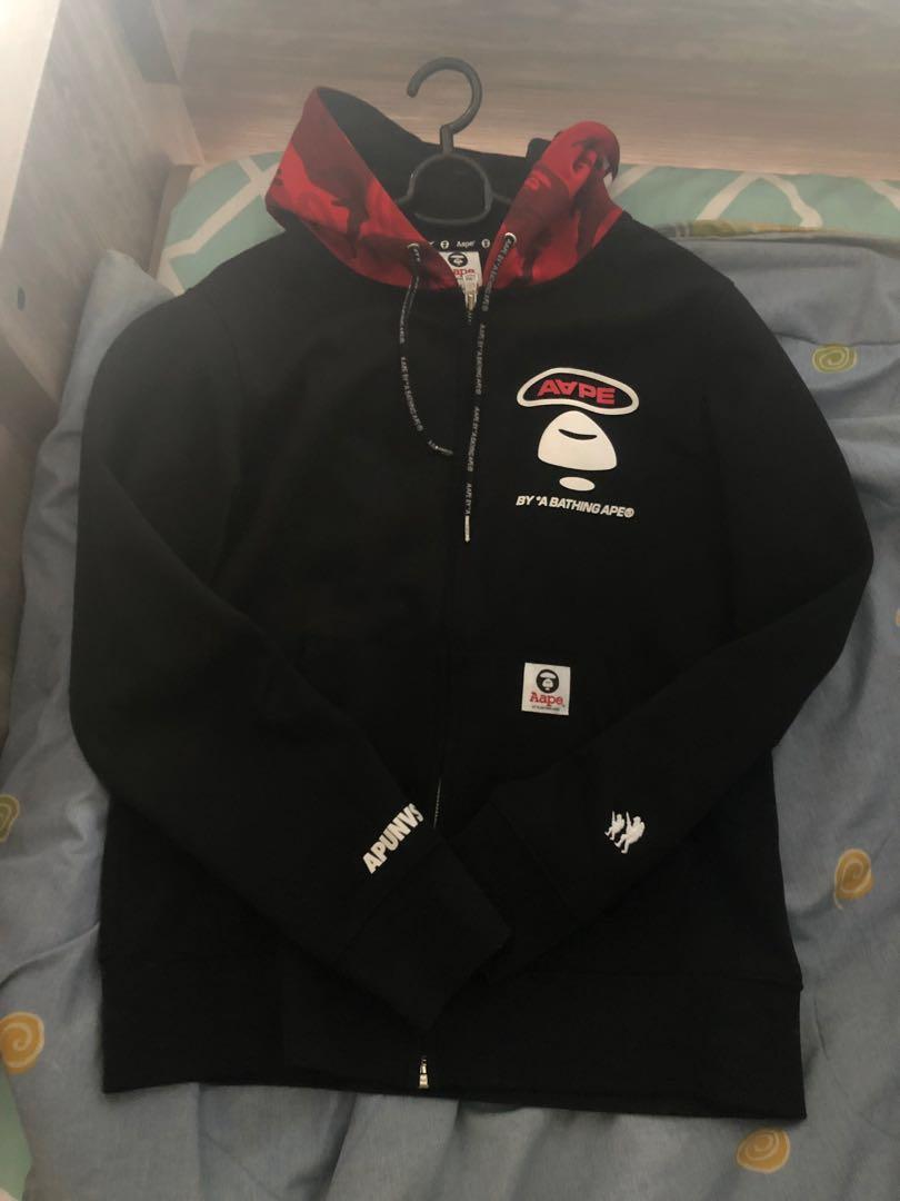 Aape By A Bathing Ape Hoodie Men S Fashion Clothes Outerwear On Carousell