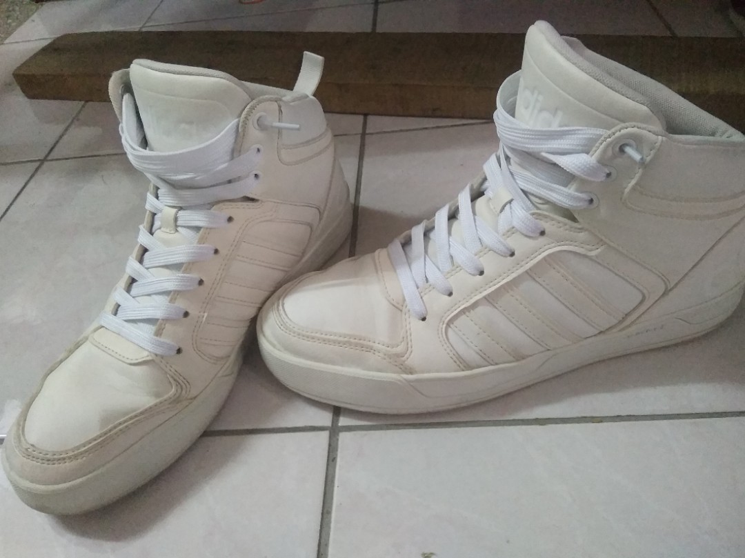 Adidas high cut white shop