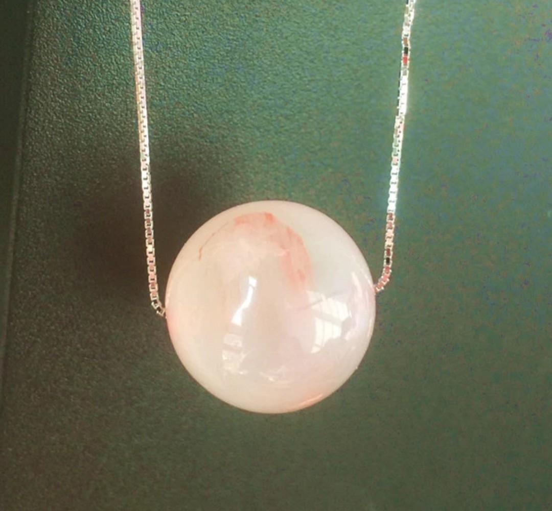 authentic rose quartz necklace