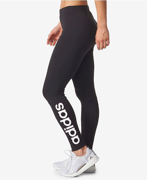 adidas sweatpants with logo on leg