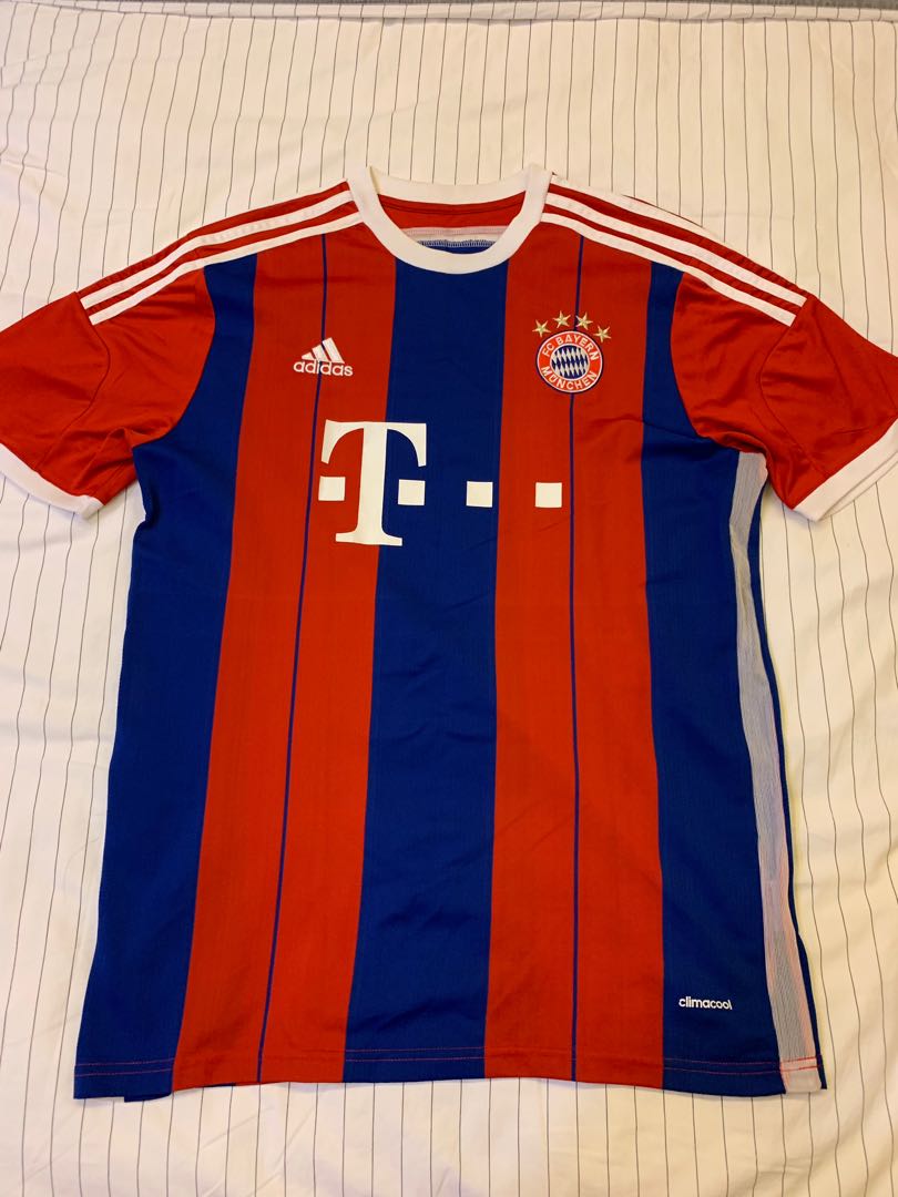 Bayern Munich 14 15 Home Kit Sports Sports Apparel On Carousell