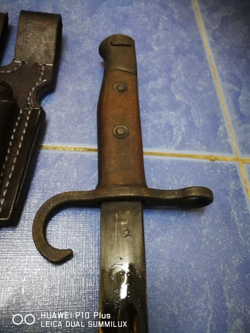 Benet, bayonet jepun lama antik rare, Antiques, Vintage 