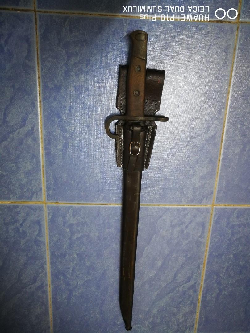 Benet, bayonet jepun lama antik rare, Antiques, Vintage 