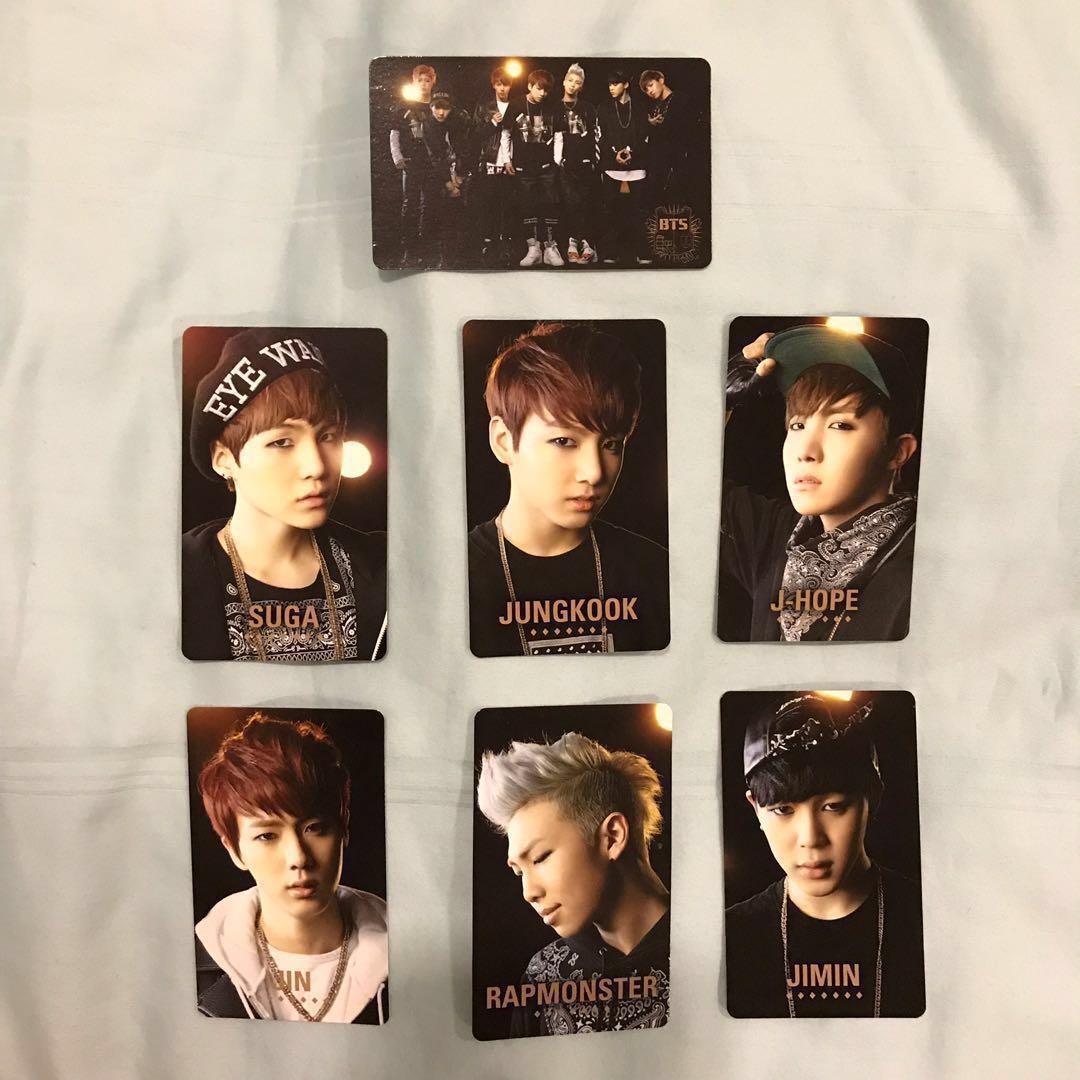 BTS Bangtan JIMIN No More Dream Japan Limited Official Photo Card 