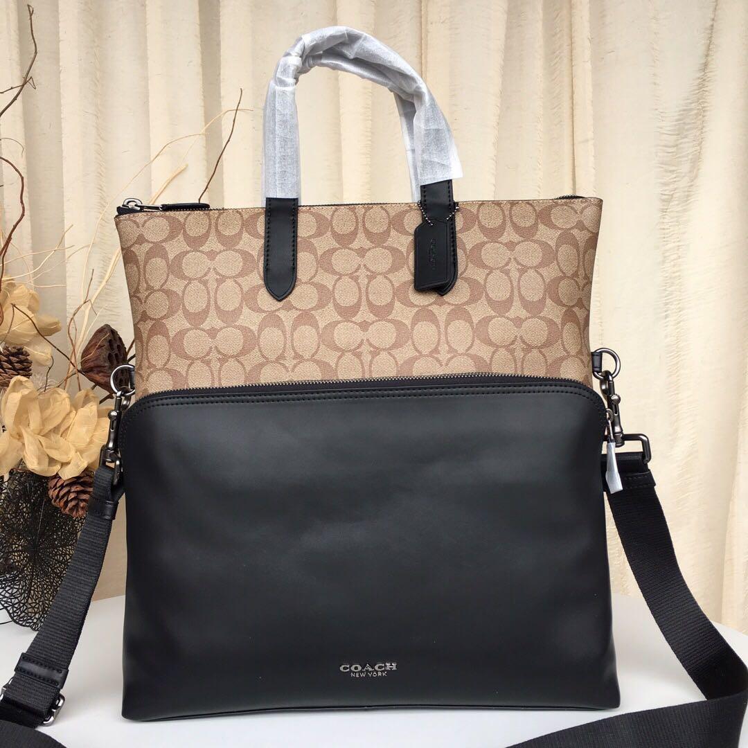 Graham foldover hotsell tote coach