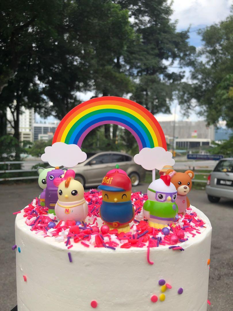 Didi And Friends Cake Food Drinks Baked Goods On Carousell