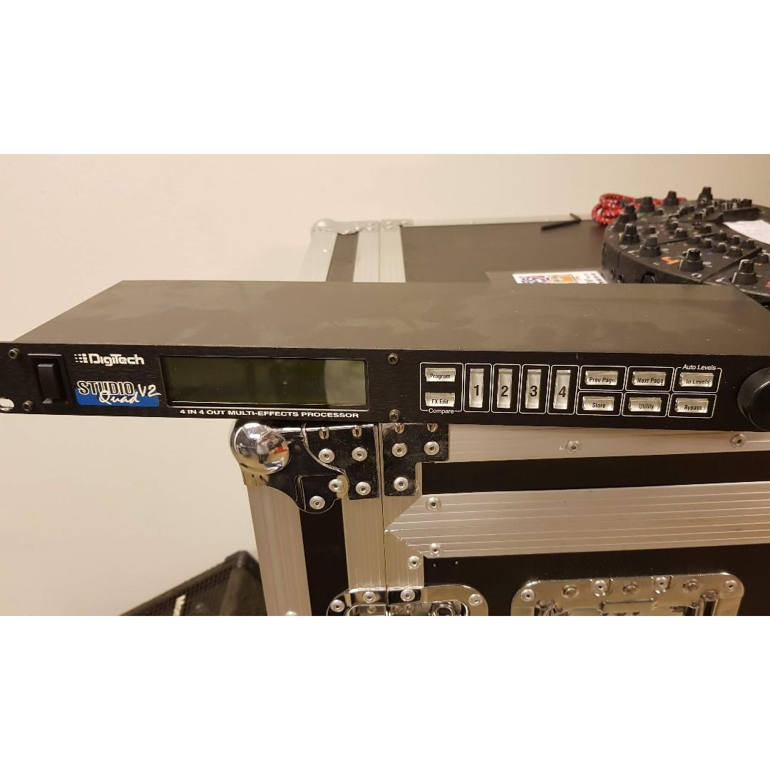 DigiTech Studio Quad V2 4in 4out Effects Processor Display