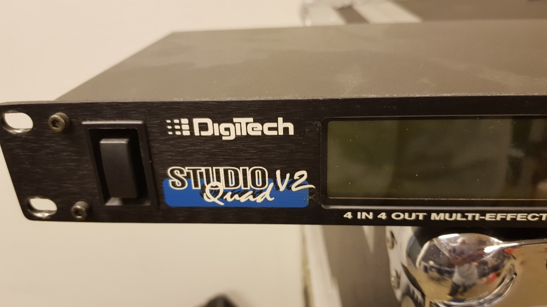 DigiTech Studio Quad V2 4-in 4-out Effects Processor Display