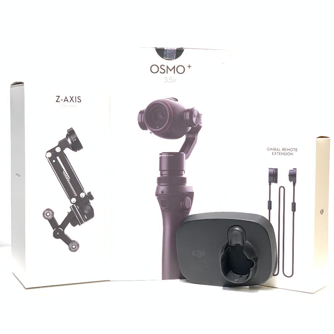 DJI OSMO OSMO Plus Handheld 4K Camera Gimbal Come with Z AXIS Gimbal Remote Extension Base