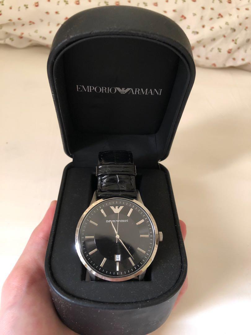 armani watch 40mm