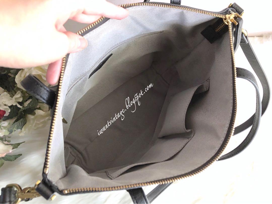 fossil evelyn medium tote