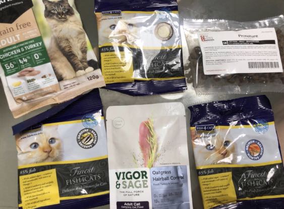 Free cat food samples Pet Supplies Pet Food on Carousell