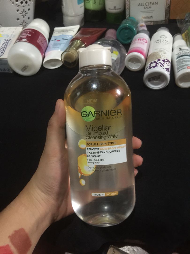 Garnier micellar water with argan oil, Beauty & Personal Care, Face ...