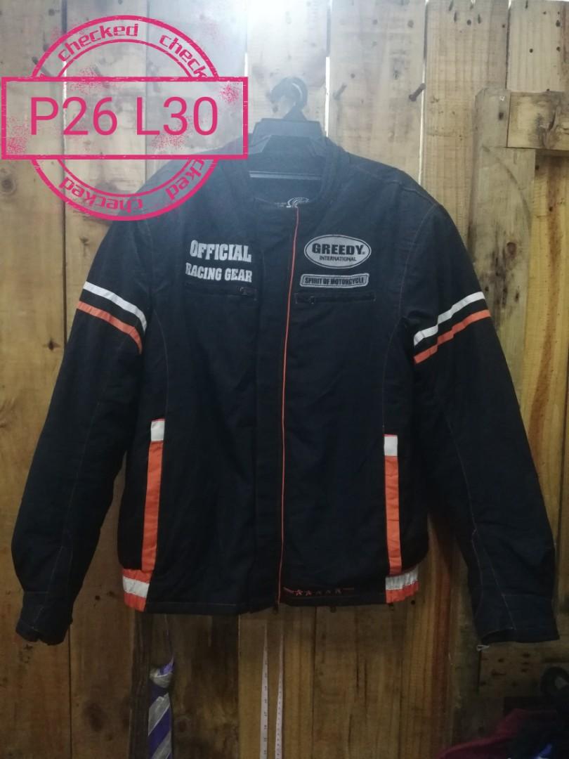 G Reddy Motorcycle Greddy motorcycle safety jacket, Men's Fashion, Tops & Sets, Vests on ...