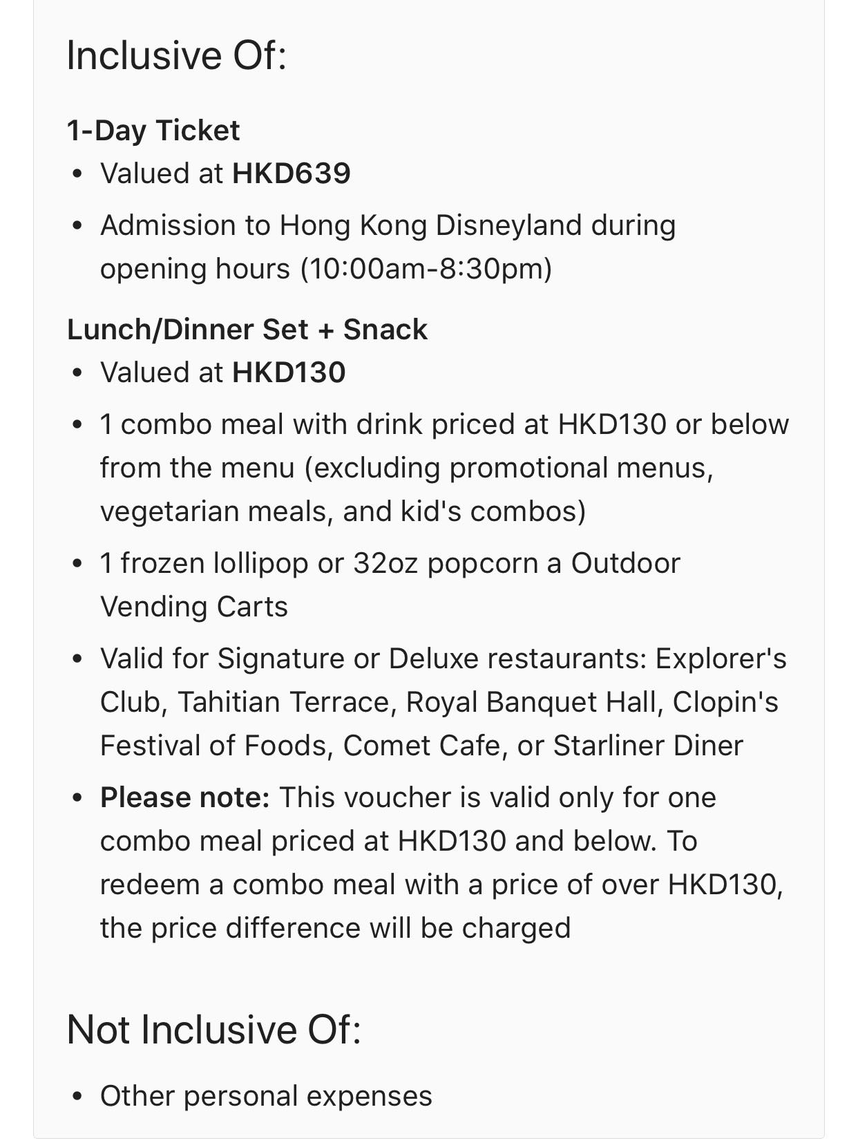 Hong Kong Disneyland Tickets, Tickets & Vouchers, Flights & Overseas