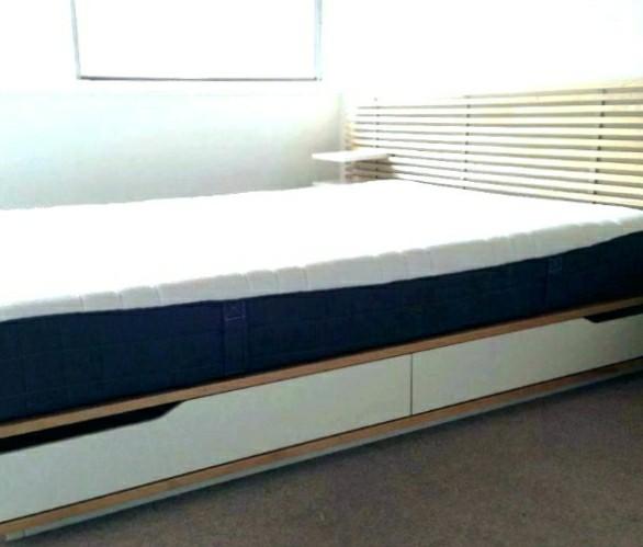 Ikea Bedframe With 4 Pull Out Drawers Furniture Beds