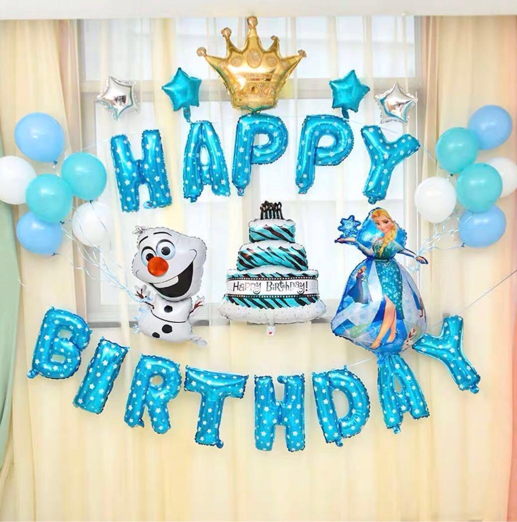 Instock Frozen Theme Happy Birthday Balloon Set Babies Kids Toys Walkers On Carousell 480 x 360 jpeg 23 кб. carousell