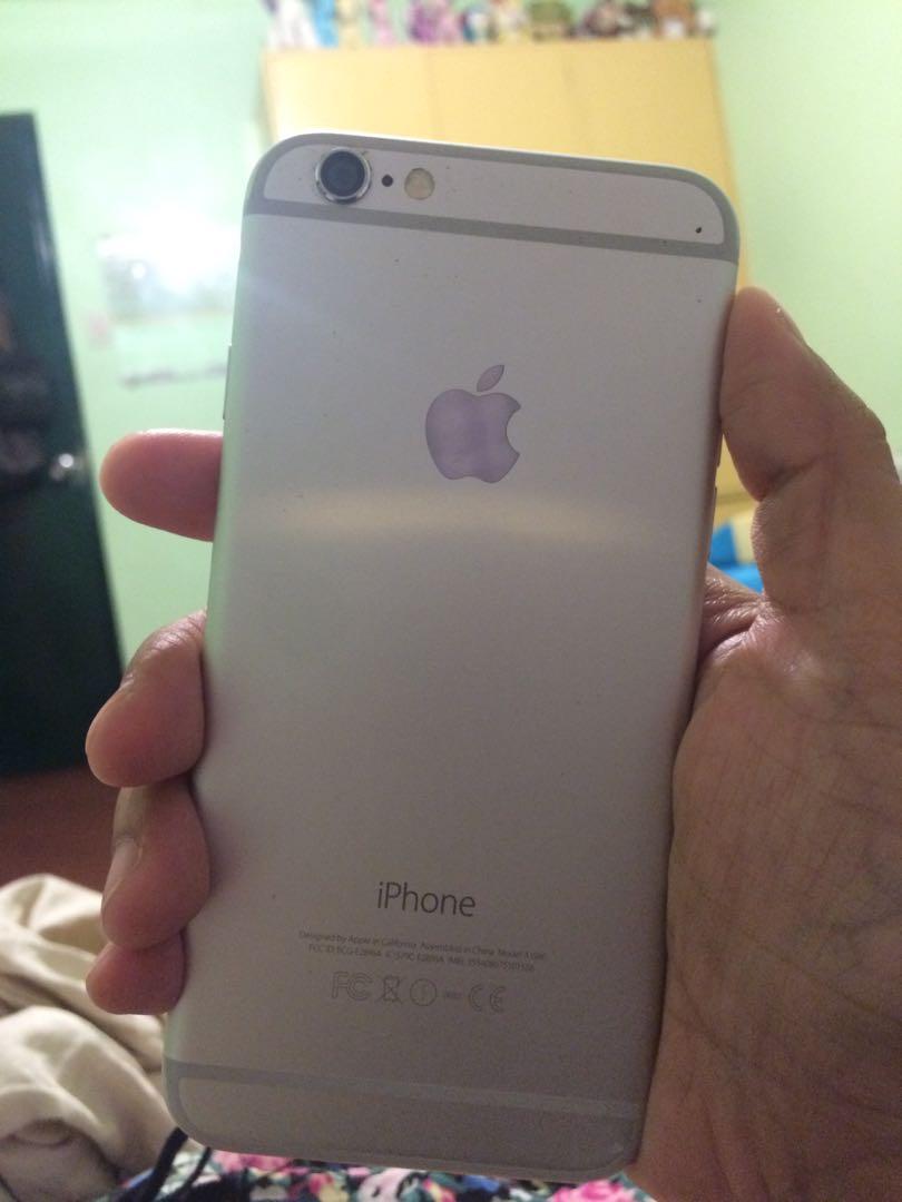 Iphone 6 128gb Semi Factory Unlock Silver Mobile Phones Gadgets Mobile Phones Iphone Iphone 6 Series On Carousell