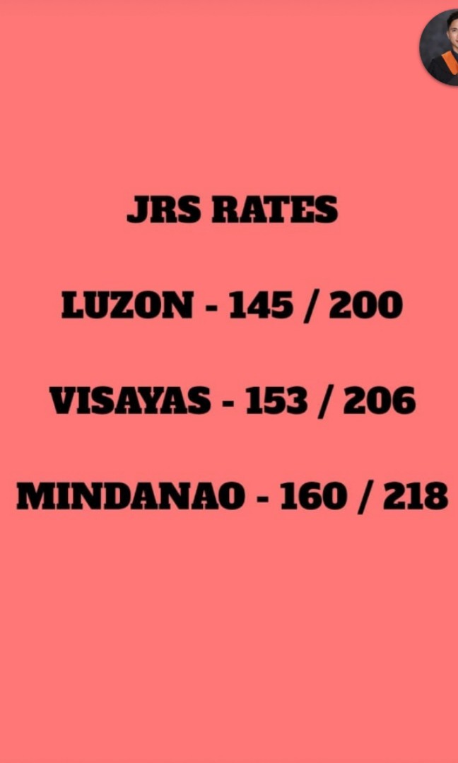 JRS SHIPPING RATES, Community on Carousell