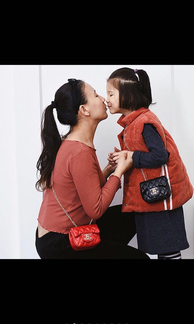 Kids Chanel Sling Bag Babies Strollers Bags
