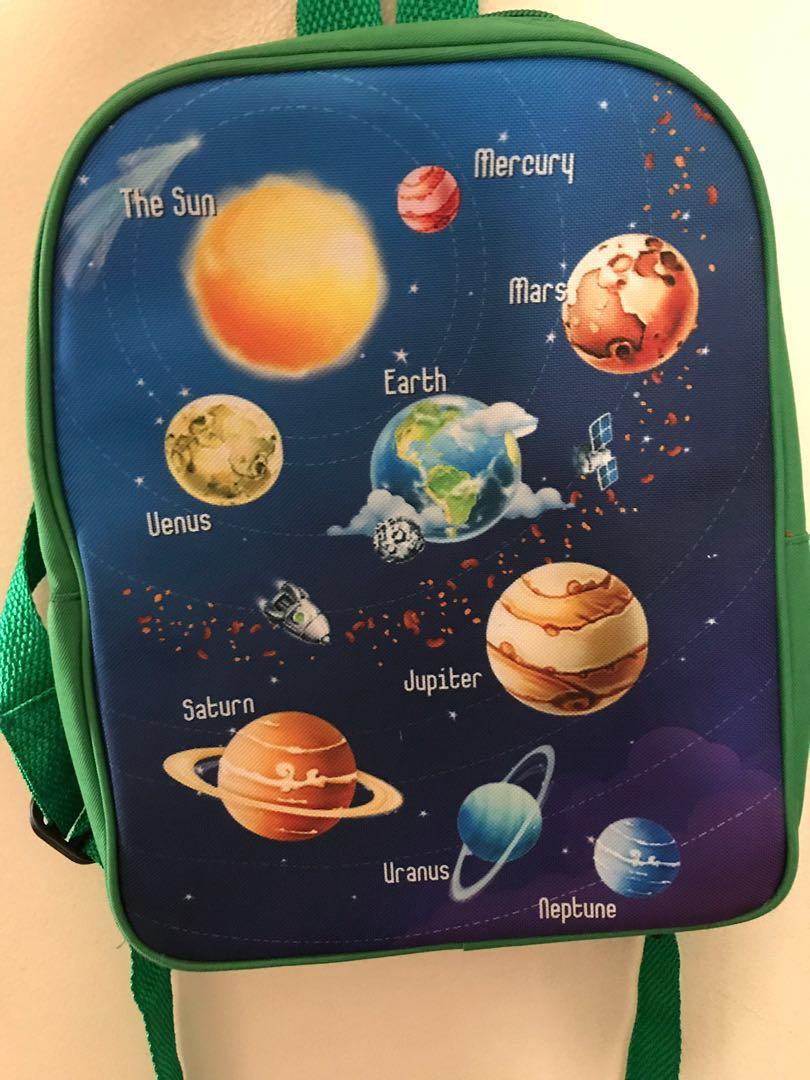 Kids lunch bag and backpack (take all) (Category: Diaper Bags & Wetbags) located in Quezon City. Submitted by ann78uy (Listing ID 228008469, Image 2). Description: Decluttering Slightly used train lunch bag Brand new back pack planets Shipping c/o buyer.