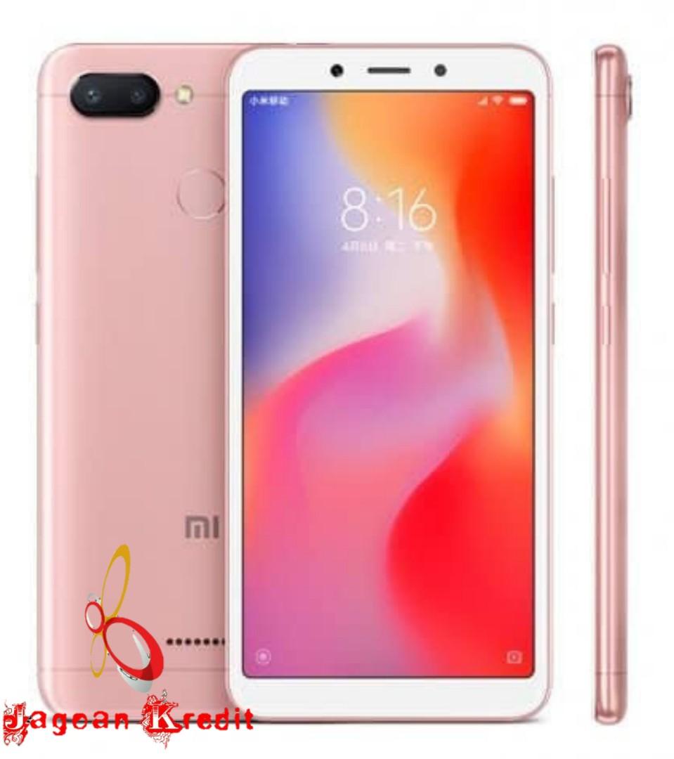 Kredit Hp Xiaomi Redmi 6 3/32GB Tanpa Kartu Kredit Dp Murah