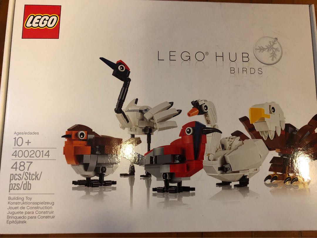 LEGO 4002014 HUB BIRDS , Rare Exclusive, Limited , new and sealed