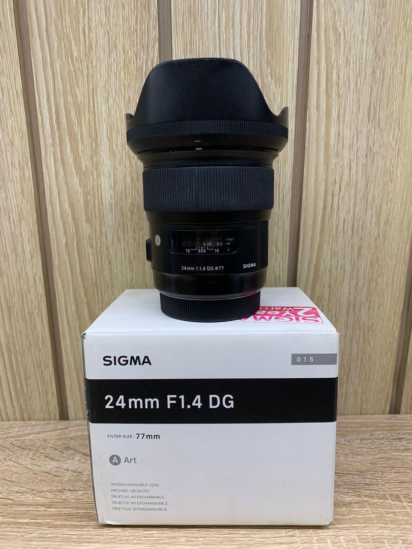lensa sigma 24mm 1 4 dg hsm art canon