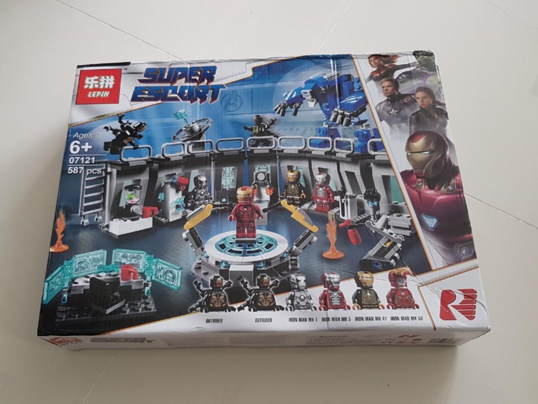 Lepin iron man hall of armor sales